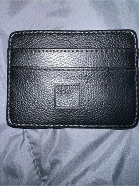 Goldman Sachs Black Leather Card & Key Sleeve
